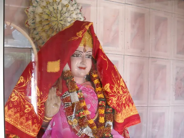 Unbeknownst to the person, someone is secretly trimming their locks, carrying a symbolic...